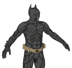 Batman The Dark Knight Armor Cosplay Foam Pepakura File Templates Em