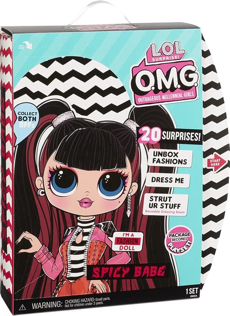 Boneca Lol Surprise Omg S Rie Spicy Babe Candide Real Brinquedos