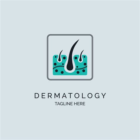 Dermatology Skin Clinic Logo Template Design For Brand Or Company And