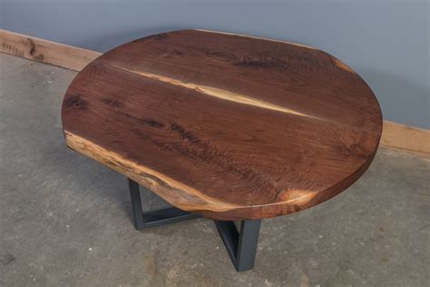 Buy Hand Crafted Live Edge Black Walnut Coffee Table Made To Order