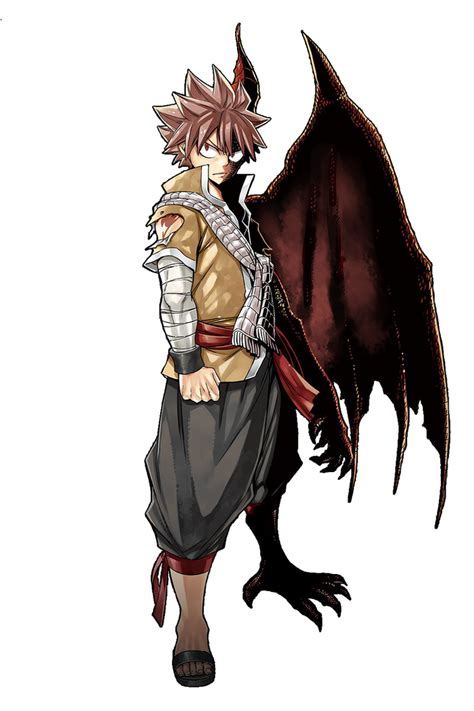 Natsu Dragneel Half Dragon Render By Ilagbg On Deviantart