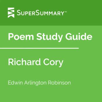 Richard Cory Poem Study Guide by SuperSummary | TPT