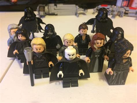 Lord Voldemort and his "loyal" followers : lego