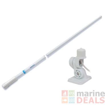 Buy Pacific Aerials SeaMaster Pro VHF Antenna 1 8m White With P6111 4