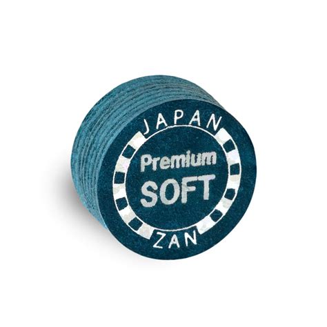 Zan Premium Soft Pool Billiard CUE TIP 1 Pc 9 Layers 13 Mm