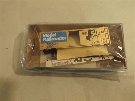 Ho Athearn Model Railroader Anniversary Boxcar In Original Box Ebay