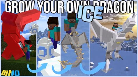 Grow Your Own ICE Dragon Addon For Minecraft Bedrock YouTube