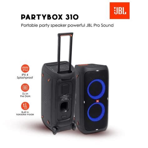 JBL PartyBox 310 - Ultimate Party Speaker with Light Show | Buy Now