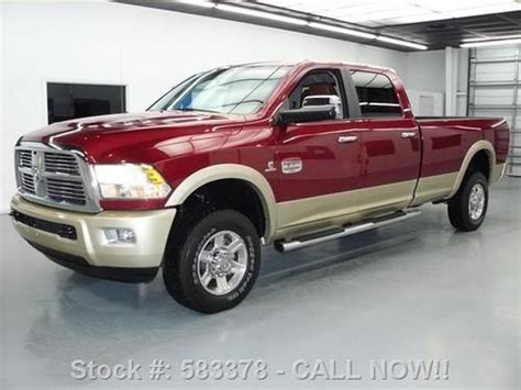 Sell Used 2011 Dodge Ram 2500 4x4 Laramie Longhorn Diesel Nav 10k Texas