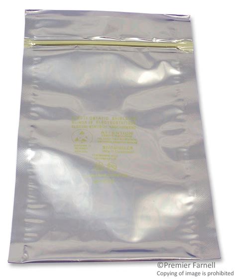 201525 Desco Antistatic Bag Statshield Series Shielding Metal In