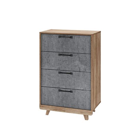 Комод Мегаполис КМ-02 дуб каньон/M18