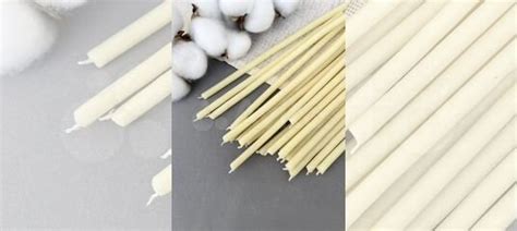 Свечи восковые белые купить в Москве | Хобби и отдых | Авито