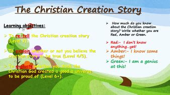 Genesis - The Christian Creation Story by RE4all | Teaching Resources