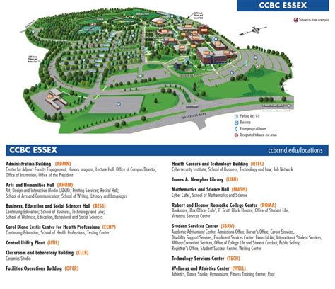 Essex Campus Map | PDF | Schools