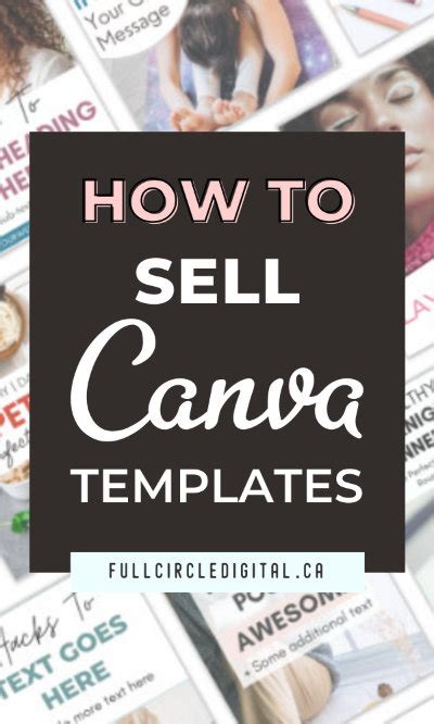 How To Sell Canva Templates