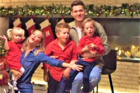 Wow Singer Michael Bublé and Wife Actress Luisana Lopilato Thank God