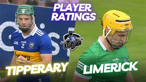 Player Ratings — Tipperary V Limerick Ourgame