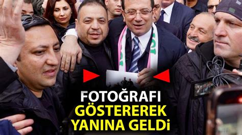 Ekrem İmamoğlu na Isparta da büyük sürpriz Elindeki fotoğrafla geldi