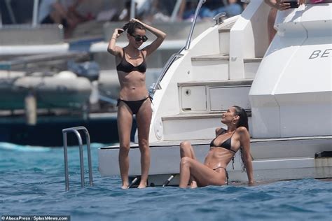Bella Hadid Scintillates As She Strips Down To Tiny Black Thong Bikini While Yachting In South