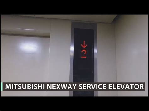 Mitsubishi Nexway Service Elevator Lift Plaza Bintaro Jaya YouTube