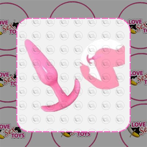 Plug Anal De Silicon Love Sex Toys