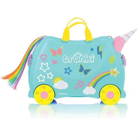 Buy Trunki Ride On Luggage Una The Unicorn Mydeal