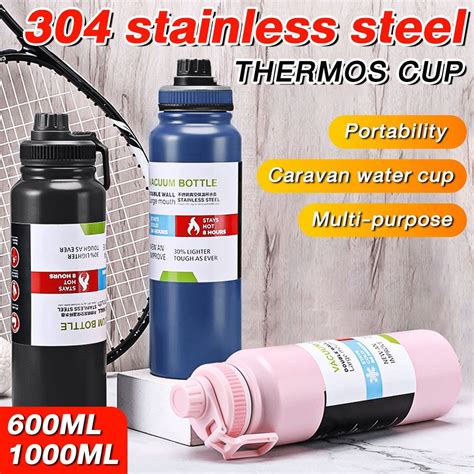 Auqa Flask Tumbler Wide Mouth With Spout Lid Vacuum Insulated Hot And Cold Tumbler Shopee