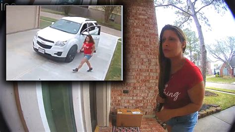 Woman Caught On Video Stealing Packages From Cypress Area Home