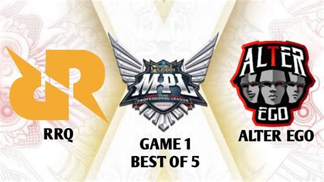 RRQ VS ALTER EGO GAME 1 MPL ID PLAYOFF SEASON 11 YouTube