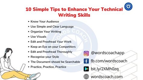 Simple Tips To Enhance Your Technical Writing Skills Word Coach