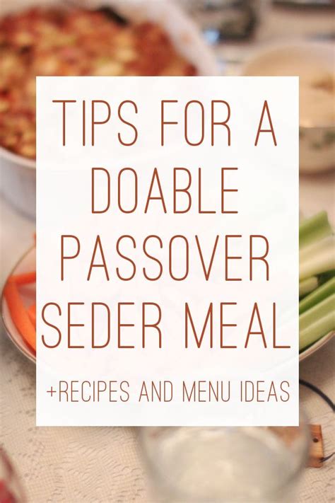 How To Host A Passover Seder For Believers In Messiah Artofit