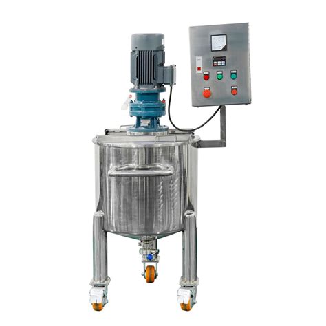 China Ss Tank With Stirrer For Liquid Soap Mixing Machine Manufacturers