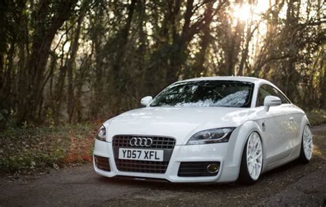 Wallpaper Audi, Car, White, Wheels, Stanceworks for mobile and desktop ...