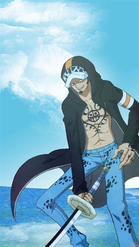 Download Deadly And Cunning Pirate Of The High Sea Trafalgar Law Wallpaper