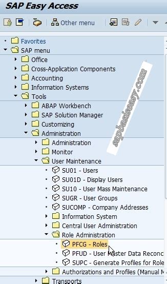 How To Create Sap Single Role Sap Basis Easy