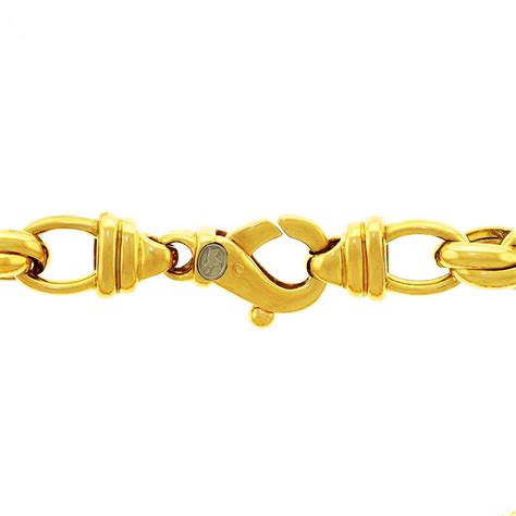 S Gay Freres Gold Link Necklace At StDibs
