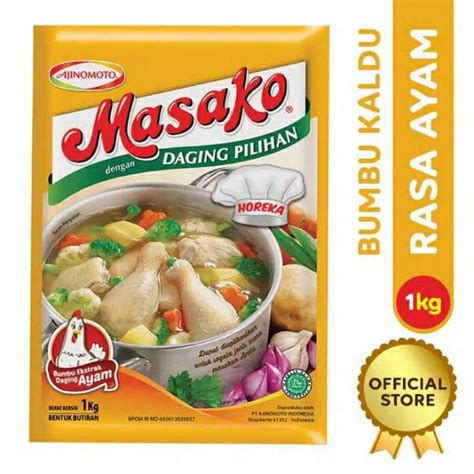 Masako Daging Pilihan 1kg Rasa Sapi Rasa Ayam Bumbu Kaldu Lazada