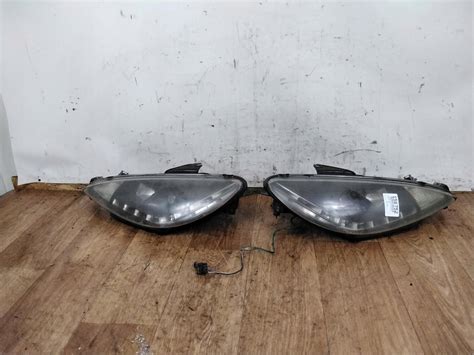 PEUGEOT 206 LAMPA PRZÓD KOMPLET DAYLIGHT SONAR SOCZEWKA TUNING RARYTAS ...