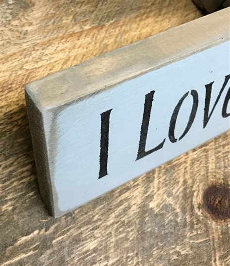 I Love You Bigger Than The Sky Wooden Sign Woodticks Woodn Signs