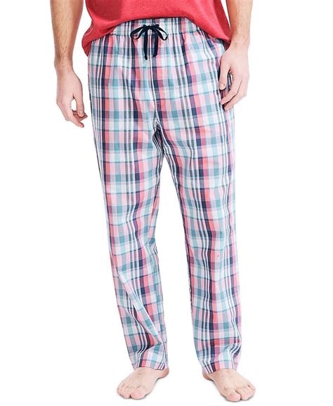 Nautica Mens Plaid Pajama Pants Macys