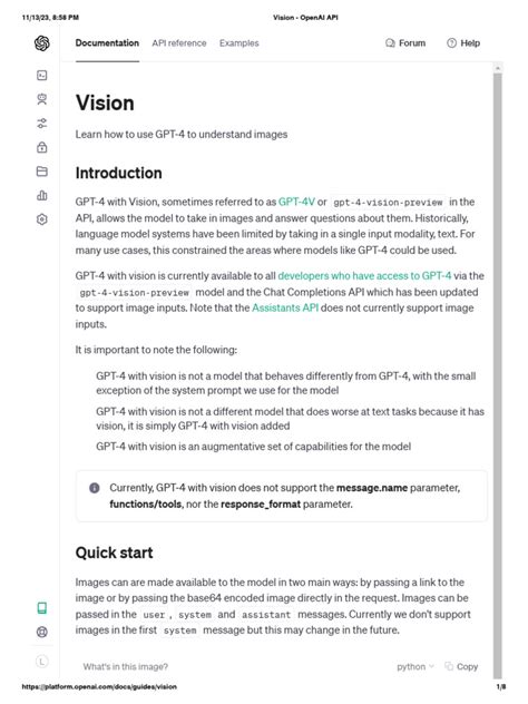 Vision - OpenAI API | PDF | Metadata | Computer Science