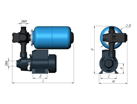 Насосная станция UNIPUMP AUTO QB 80-5 — UNIPUMP
