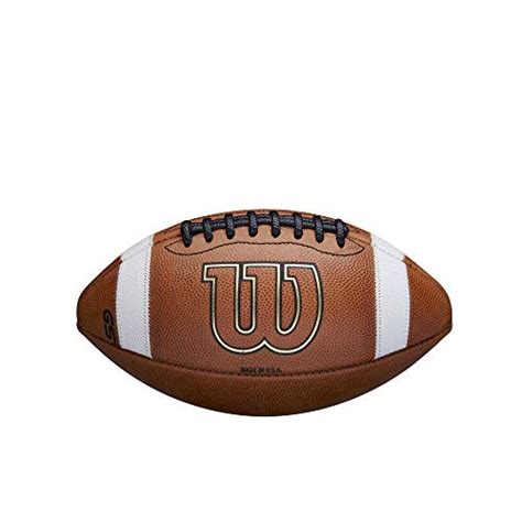 WILSON GST Leather Game Football - Baseballsandmore.com