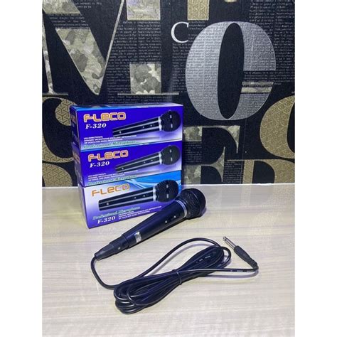 Jual Promo Microphone Kabel Fleco F Fc Promo Shopee Indonesia