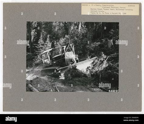 Road Construction - Montana. Photographs Relating to National Forests ...