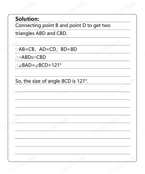 A Kite Has Vertices A B C And D As Shown Below Gauthmath