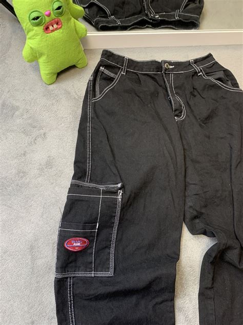 Vintage Vintage Japanese Wake Jeans Rep Skater Black Pants | Grailed