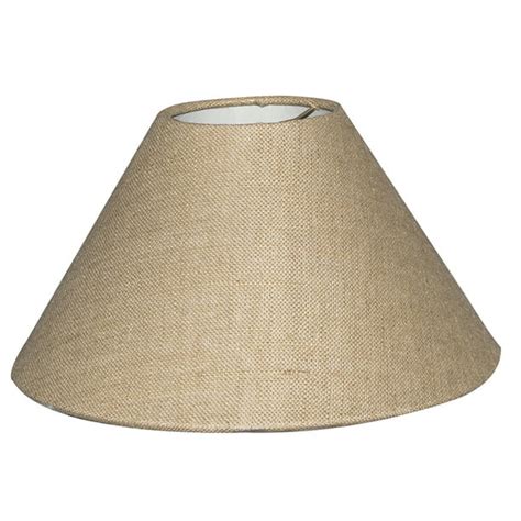 Royal Designs 14" Coolie Empire Hardback Lamp Shade Burlap - Walmart ...