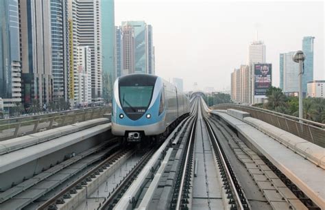 Free Images : track, traffic, metro, dubai, modern, public transport