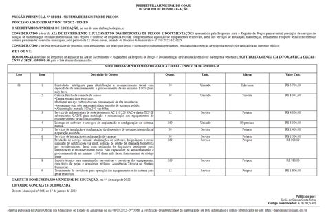 Prefeitura De Coari Contrata Empresa Por Mais De R 23 Milhões Para A